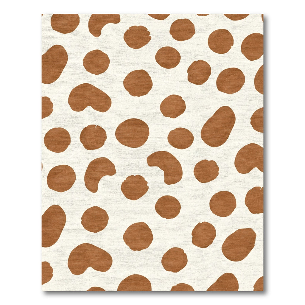 Brown Spotty Organic Texture Rug