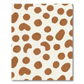 Brown Spotty Organic Texture Rug