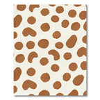 Brown Spotty Organic Texture Rug
