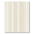 Earthy Beige Hand Drawn Stripe Rug
