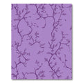 Purple Vine Branch Foliage Rug