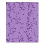 Purple Vine Branch Foliage Rug