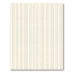 Cream And Tan Vertical Stripe Rug