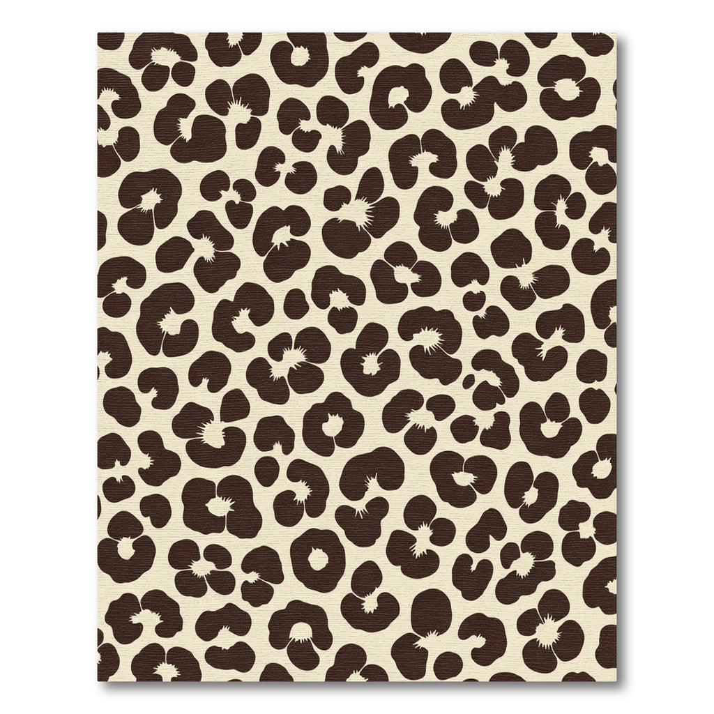 Brown Spots on Cream Background Rug