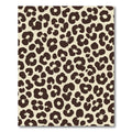 Brown Spots on Cream Background Rug