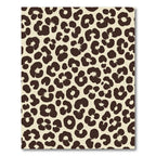 Brown Spots on Cream Background Rug