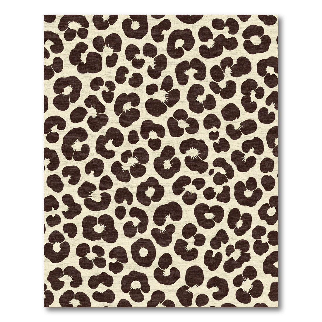 Brown Spots on Cream Background Rug