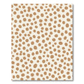 Tan Dot Scatter Rug