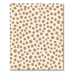 Tan Dot Scatter Rug