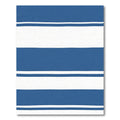 Classic Blue White Stripe Rug