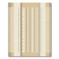 Earthy Tones Vertical Stripe Composition Rug