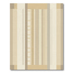 Earthy Tones Vertical Stripe Composition Rug