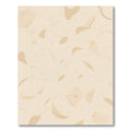 Soft Beige Organic Shape Abstract Rug