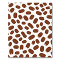 Brown Speckled Spot Pattern Rug