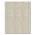 Sandy Beige Abstract Vertical Blocks Rug
