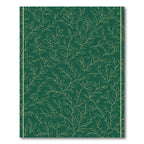 Emerald Green Botanical Vine Rug