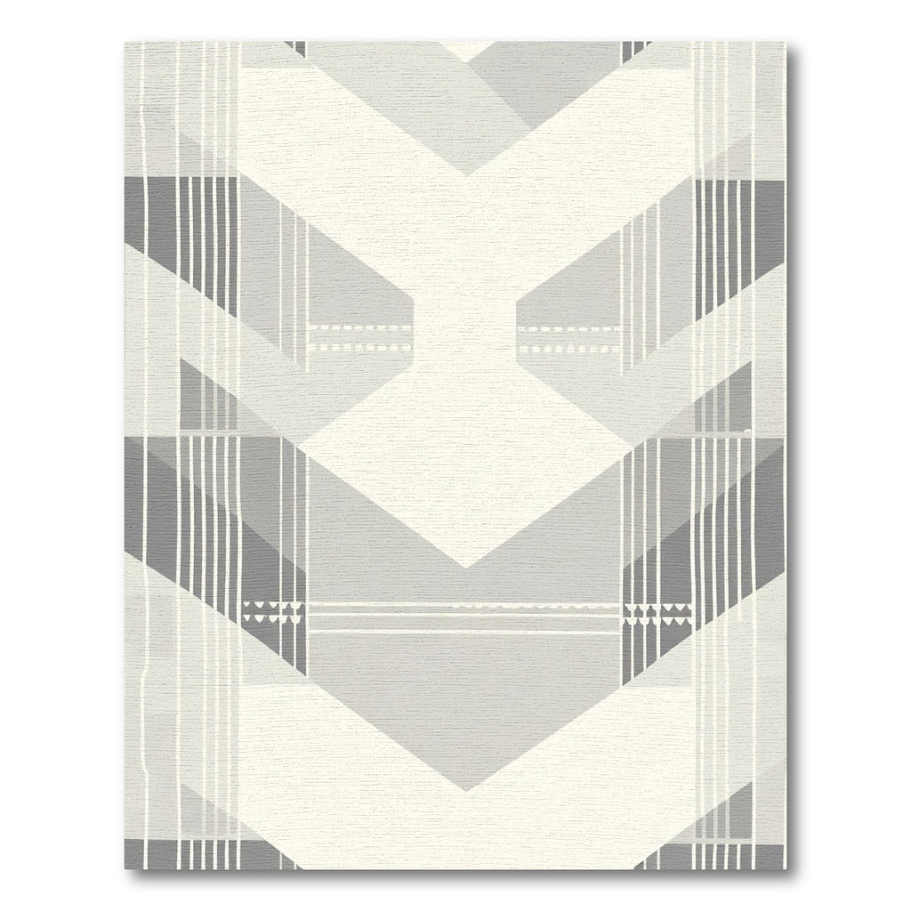 Geometric Abstract Layered Diamond Rug