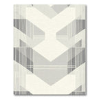 Geometric Abstract Layered Diamond Rug