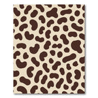 Brown Spotted Cream Spots Rug