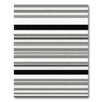 Monochromatic Horizontal Stripe Arrangement Rug