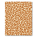 Ginger Brown Animal Spots Rug