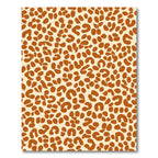 Ginger Brown Animal Spots Rug