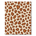 Brown Orange Spots Collection Rug