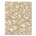 Earthy Swirls Curlicues Rug