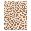 Brown Leopard Spots All Over Rug