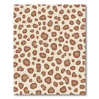 Brown Leopard Spots All Over Rug