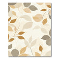 Earthy Tone Botanical Swirl Rug