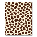 Ivory Brown Irregular Spots Rug