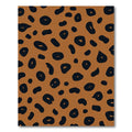 Brown Black Animal Spots Rug