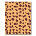Burgundy Spot Scatter Pattern Rug