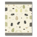 Beetle Leaf Natural Terracotta Abstract Rug