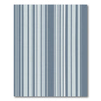 Cool Blue Vertical Stripe Rug