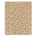 Earthy Tones Abstract Floral Collage Rug