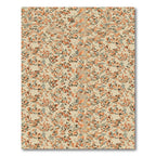 Earthy Tones Abstract Floral Collage Rug