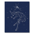 Celestial Geometric Animal Constellation Rug
