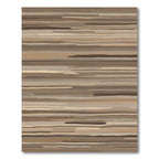 Subtle Streaks Ochre Tawny Hues Rug