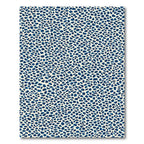 Indigo Pebble Mosaic Texture Rug
