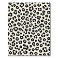 Chic Cream Black Animal Spots Rug