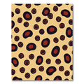 Bold Terra Cotta Spotty Bloom Rug