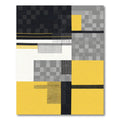 Modern Pixelated Geometric Abstract Rug