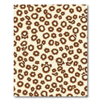Brown Spotty Animal Print Rug