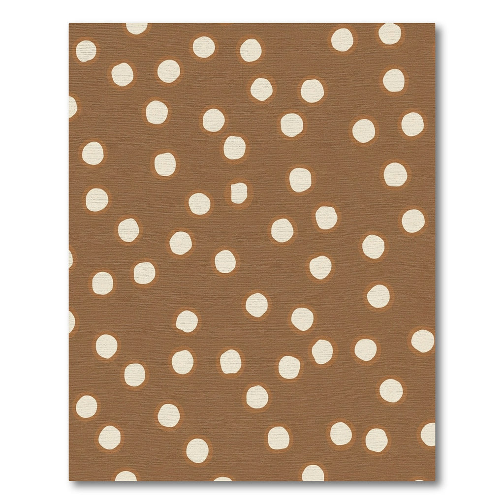 Neutral Scattered Circles Composition Rug