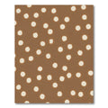 Neutral Scattered Circles Composition Rug