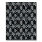 Monochrome Geometric Abstract Blocks Rug