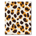 Amber Brown Spot Scatter Rug