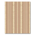 Earthy Terracotta Stripe Texture Rug